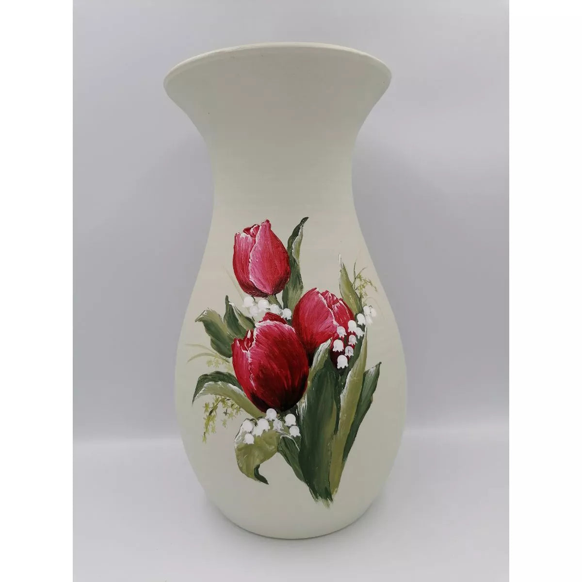 Vaza colorata din ceramica 29 cm Model 3, 1, hectarul.ro