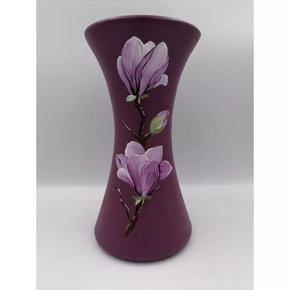 Vaza din ceramica pictata 21 cm 11, 1, hectarul.ro