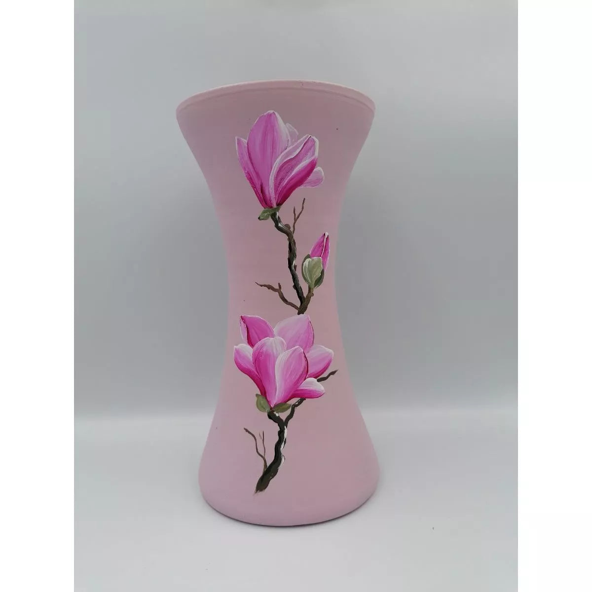 Vaza din ceramica pictata 21 cm 16, 1, hectarul.ro