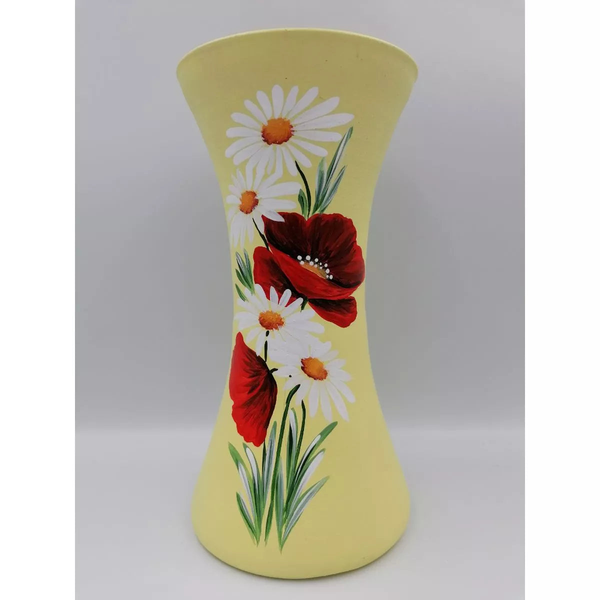 Vaza din ceramica pictata 21 cm 18, 1, hectarul.ro