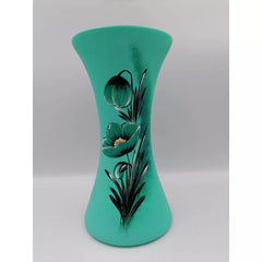 Vaza din ceramica pictata 21 cm 2