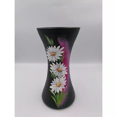 Vaza din ceramica pictata 21 cm 4