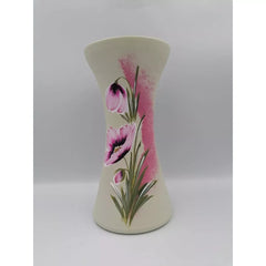 Vaza din ceramica pictata 21 cm 5