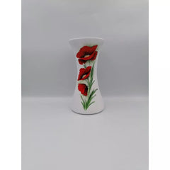 Vaza din ceramica pictata 21 cm 8