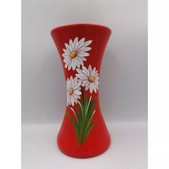 Vaza din ceramica pictata 21 cm 9