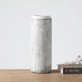 Hectarul - Vaza alba din polirasina 40 cm Yazhi