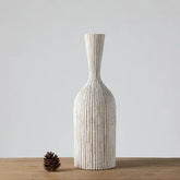 Hectarul - Vaza alba din polirasina 50 cm Yazhi