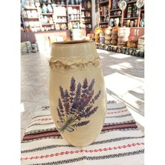 Vaza din ceramica model lavanda