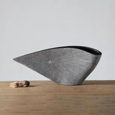 Hectarul - Vaza gri din polirasina 22 cm Yazhi