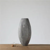 Hectarul - Vaza gri din polirasina 45 cm Yazhi