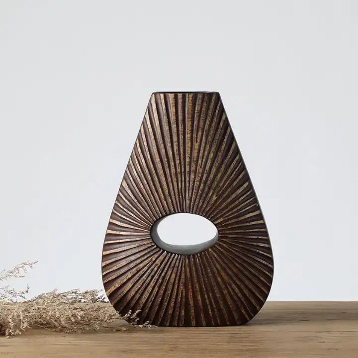 Vaza maro din polirasina 33CM Yazhi, 1, hectarul.ro