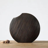 Hectarul - Vaza maro din polirasina 34 cm Yazhi