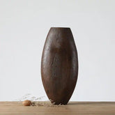 Hectarul - Vaza maro din polirasina 45 cm Yazhi