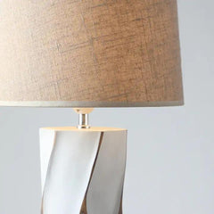 Veioza alba din polirasina Yazhi