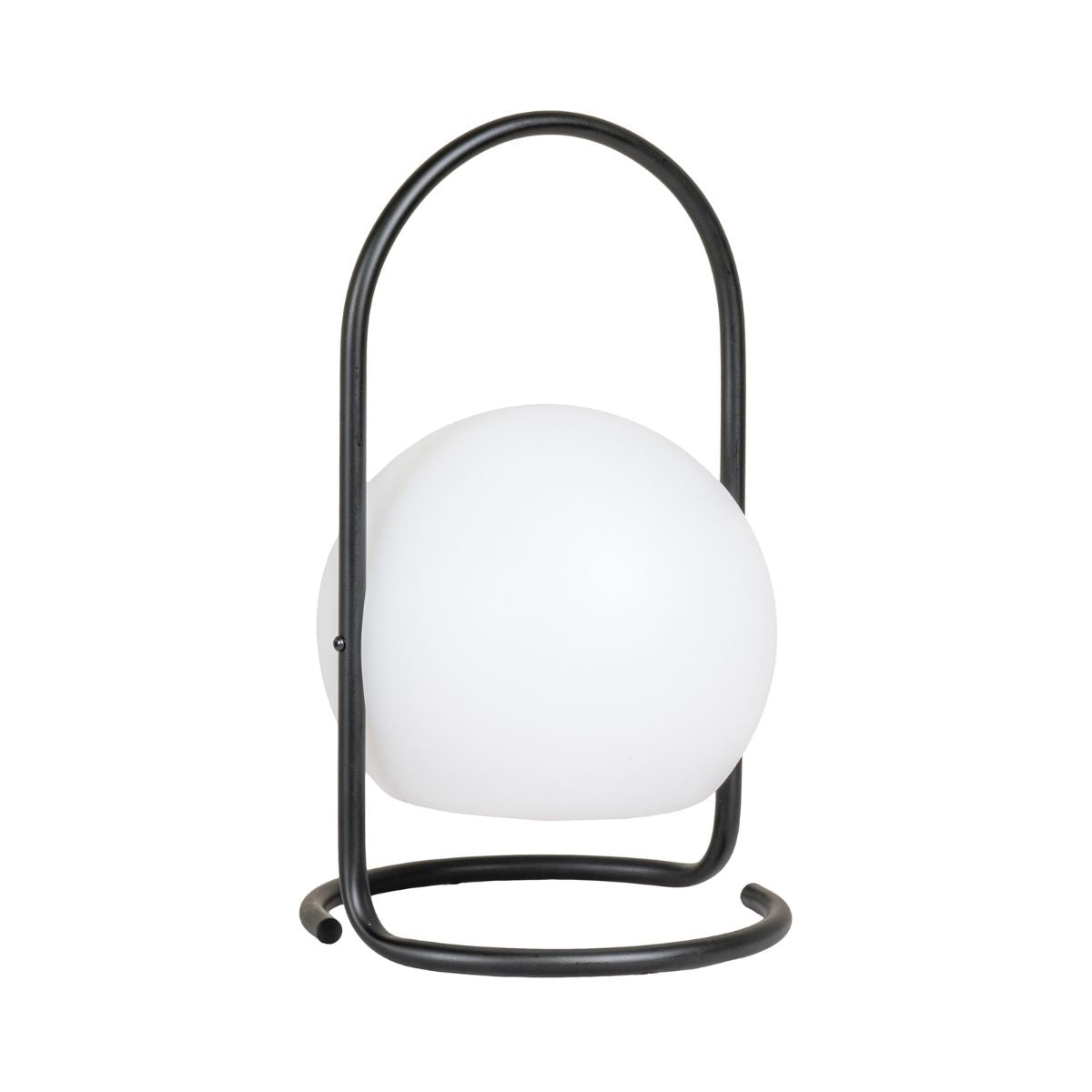 Veioza alba LED din polipropilena si otel Cliff House Nordic, 1, hectarul.ro