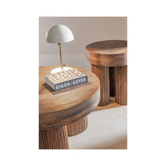 Veioza bej din metal Velma Bizzotto