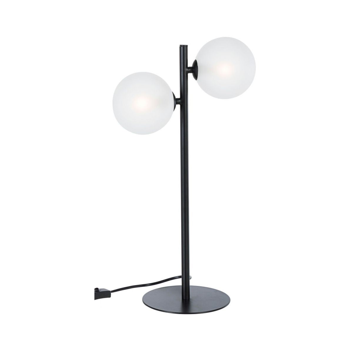 Veioza neagra din metal 54 cm Balls Bizzotto, 1, hectarul.ro