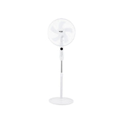 Ventilator cu picior, cu telecomanda, 40 cm, 3 trepte de viteza, 40W, Victronic SF1631 alb