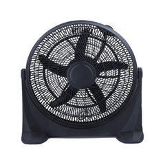 Ventilator cu suport pentru podea/masa/birou, 40 cm diametru, 3 trepte de viteza, 90W, Victronic SF5002 negru