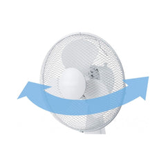 Ventilator pentru birou/masa, 30 cm diametru, 3 trepte de viteza, 40 W, Victronic TBF12 negru