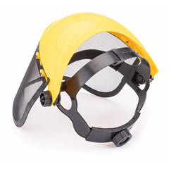 Viziera de protectie cu 3 reglaje, culoare neagra/galbena, Powermat PM-MDK-S1M