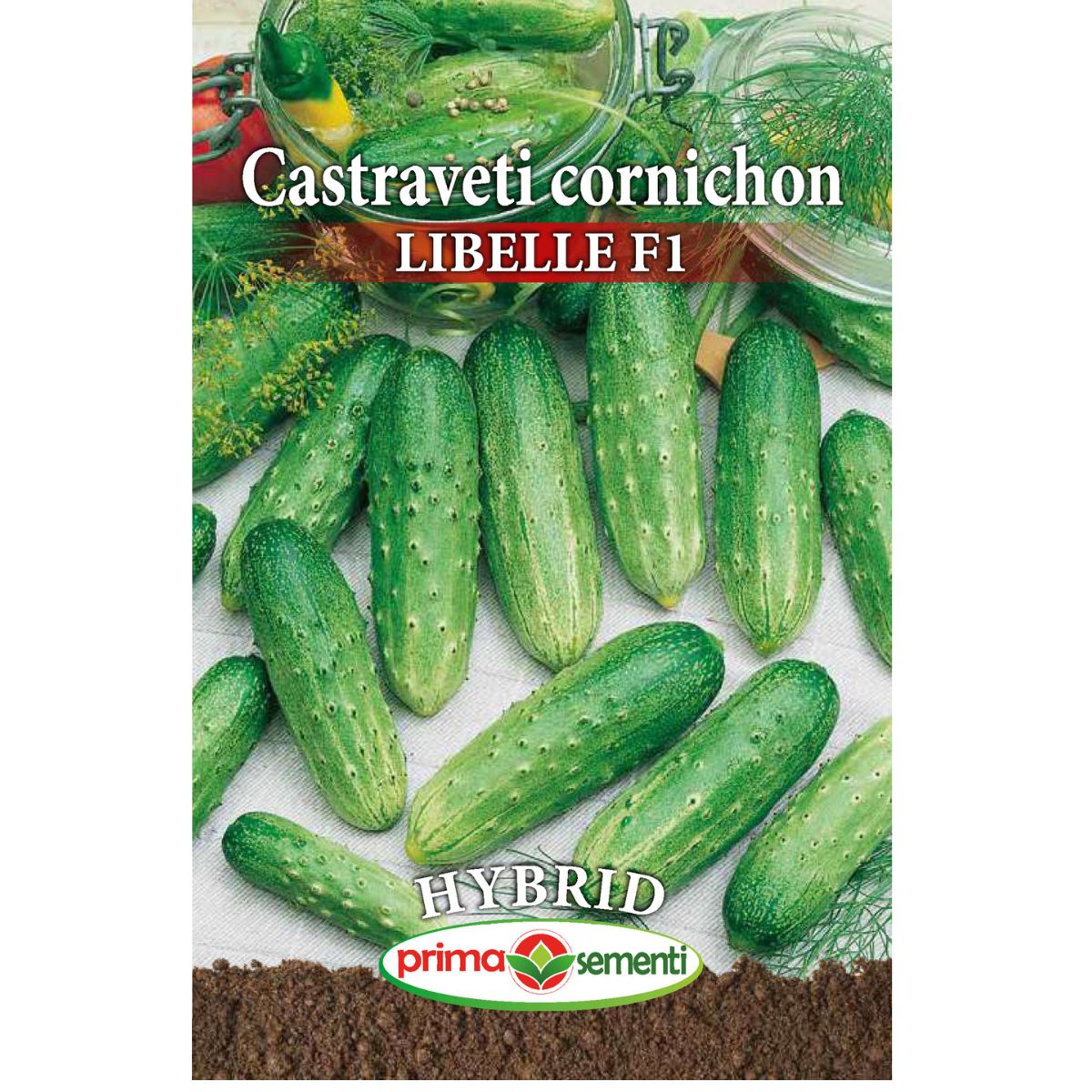 Seminte de castraveti profesionale LIBELLE F1, 1 gram, Prima Sementi