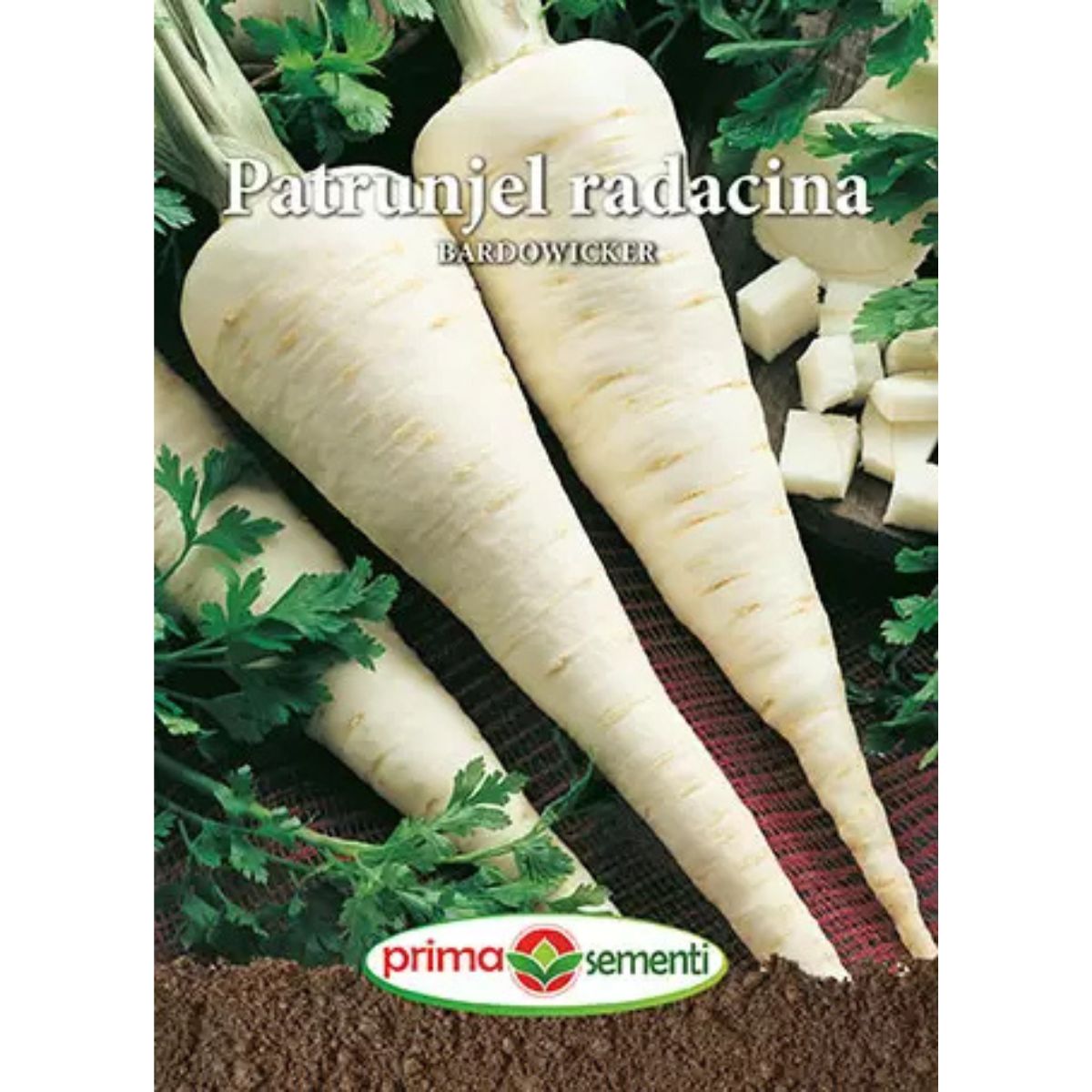 Seminte de patrunjel radacina BARDOWICHER, 5 grame, Prima Sementi