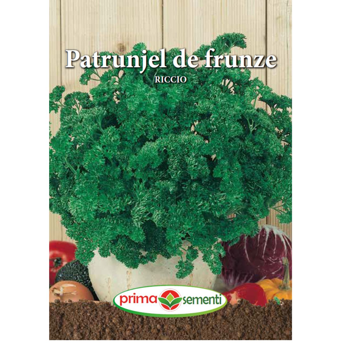 Seminte de patrunjel frunze RICCIO, 5 grame, Prima Sementi, 1, hectarul.ro