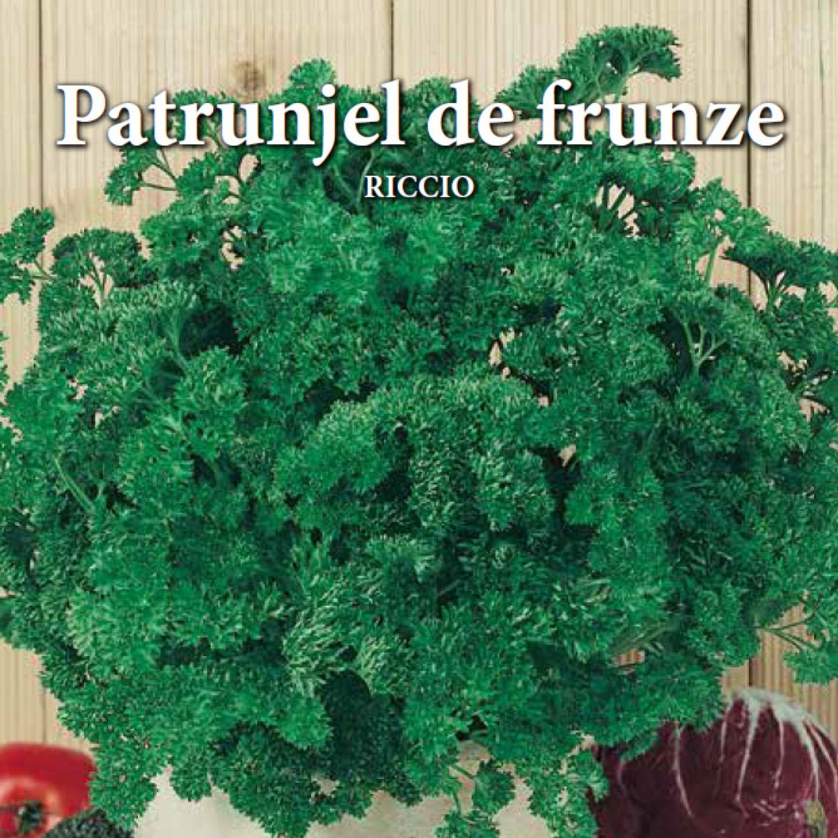 Seminte de patrunjel frunze RICCIO, 5 grame, Prima Sementi, 2, hectarul.ro