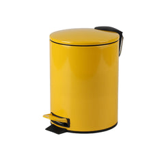 Cos de gunoi galben din metal, 3 litri, Masala Urban Living