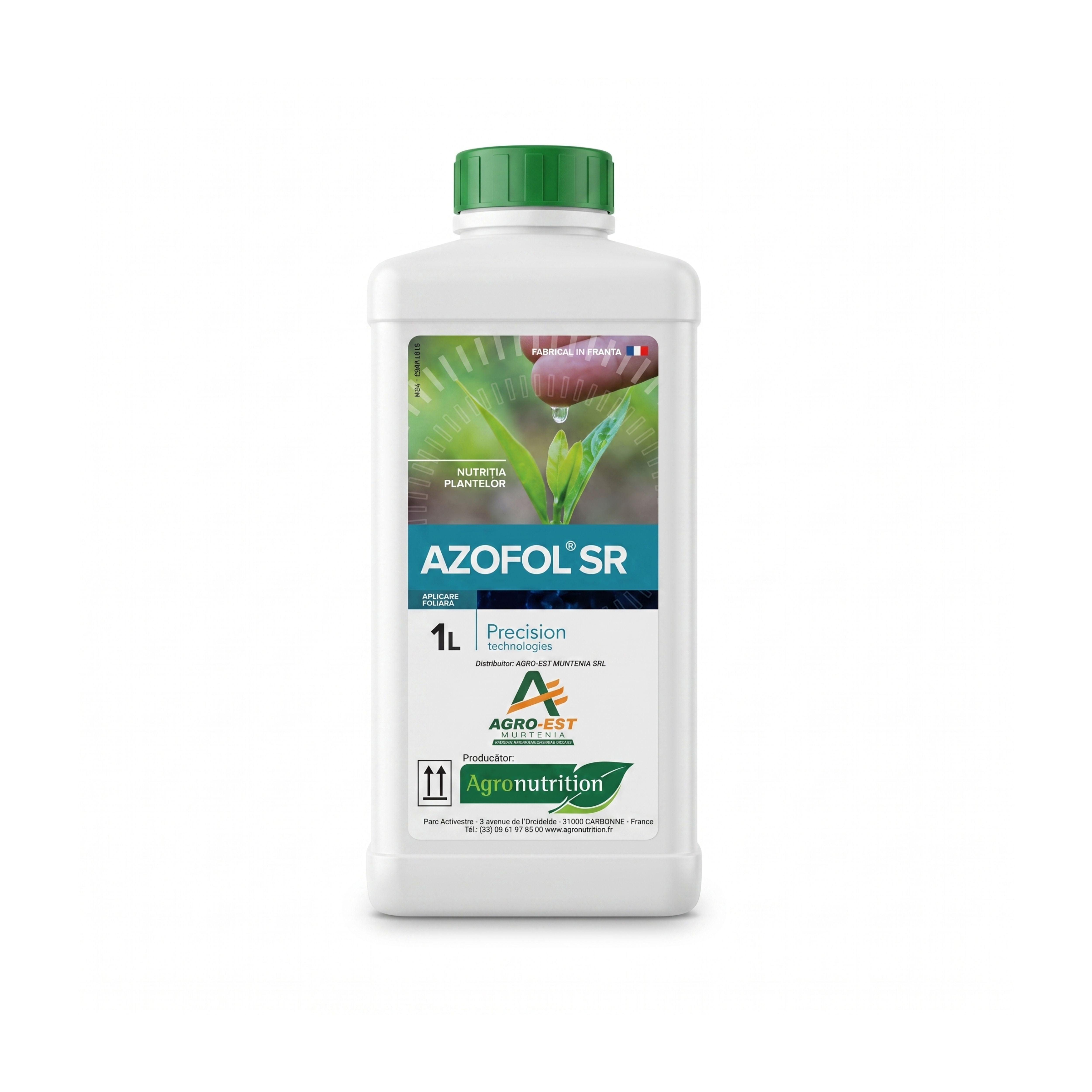 Fertilizant foliar AZOFOL SR 1 L cu azot cu eliberare progresivă și microelemente, 1, hectarul.ro