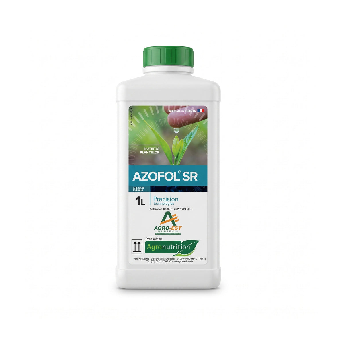Fertilizant foliar AZOFOL SR 1 L cu azot cu eliberare progresivă și microelemente