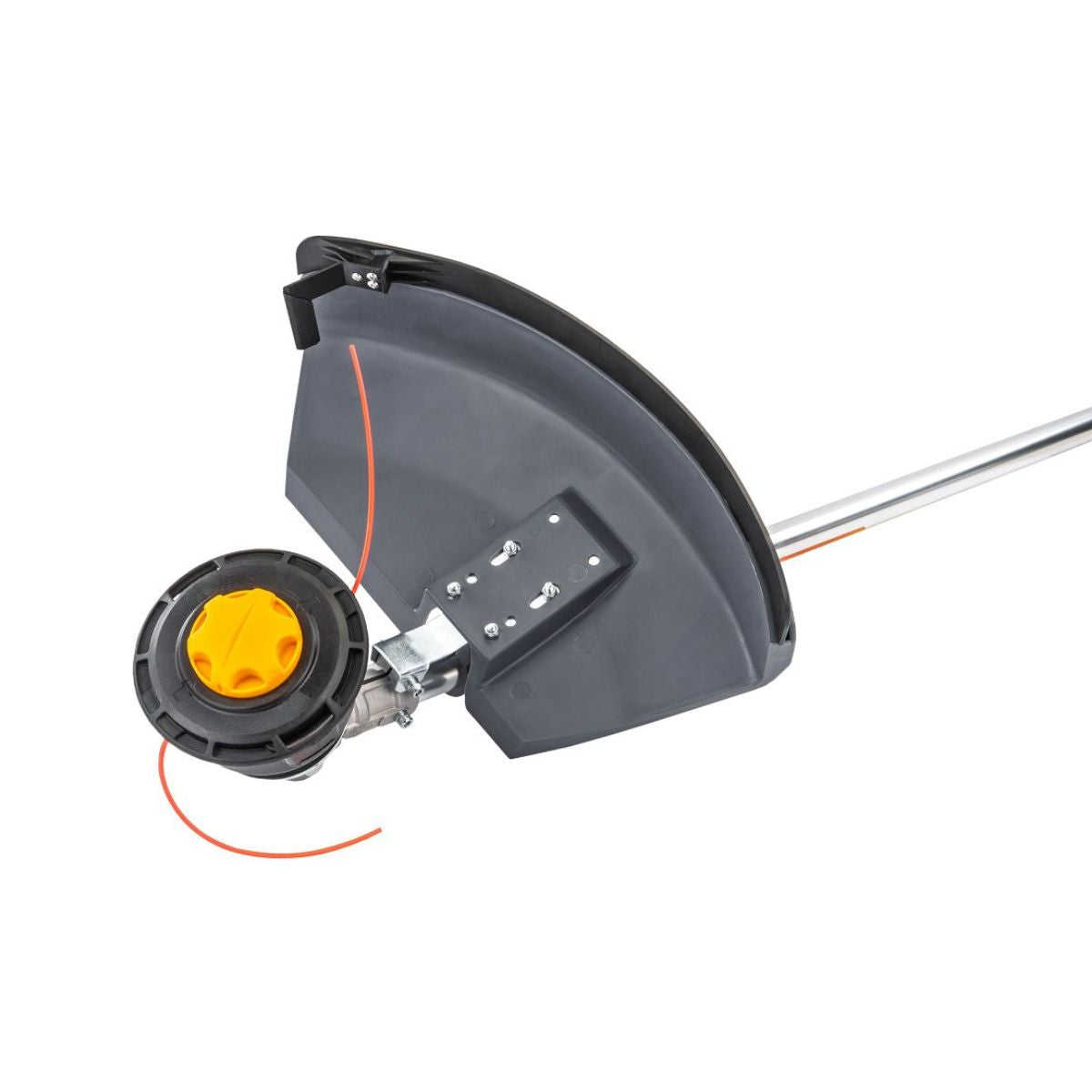 Motocoasă de tuns iarbă multifuncțională pe benzină 4 în 1 – coasă, ferăstrău, foarfece gard viu, Powermat PM-KSW-4HM, 4CP, 42cc, 10, hectarul.ro