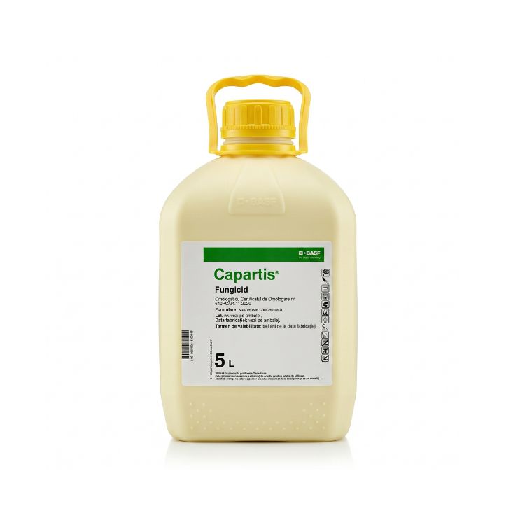 Fungicid cu Boscalid pentru Rapiță, Floarea-Soarelui, Soia și Culturi Oleaginoase, 5 L, CAPARTIS , BASF, 1, hectarul.ro