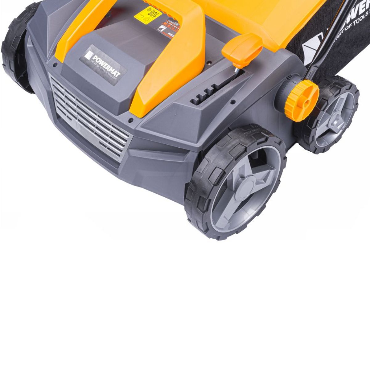 Aerator și scarificator electric de gazon 3 în 1 2550W PM-AEW-2550M 380mm, 7, hectarul.ro