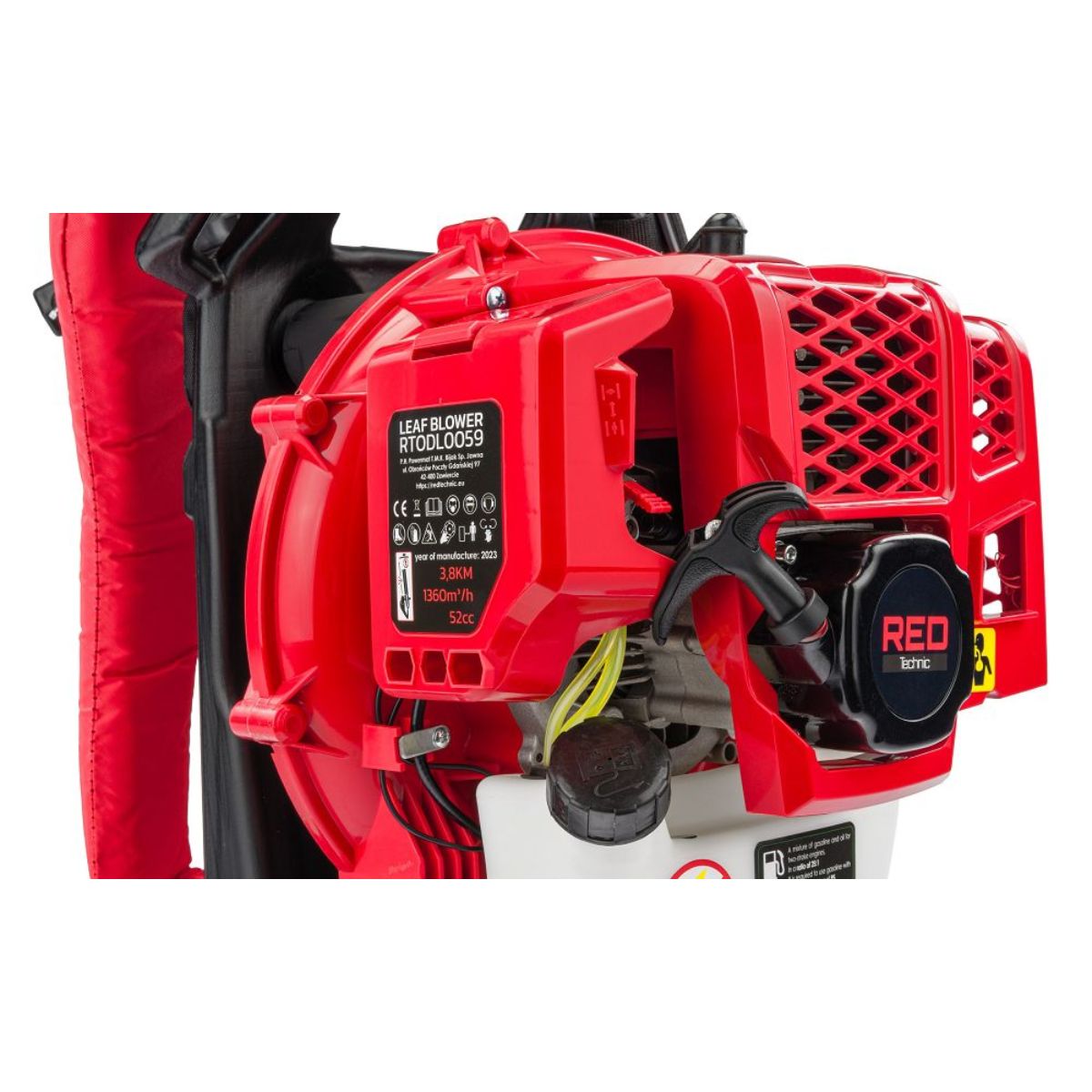Suflantă de frunze și zăpadă pe benzină 3,8 CP RED TECHNIC RTODL0059, 4, hectarul.ro