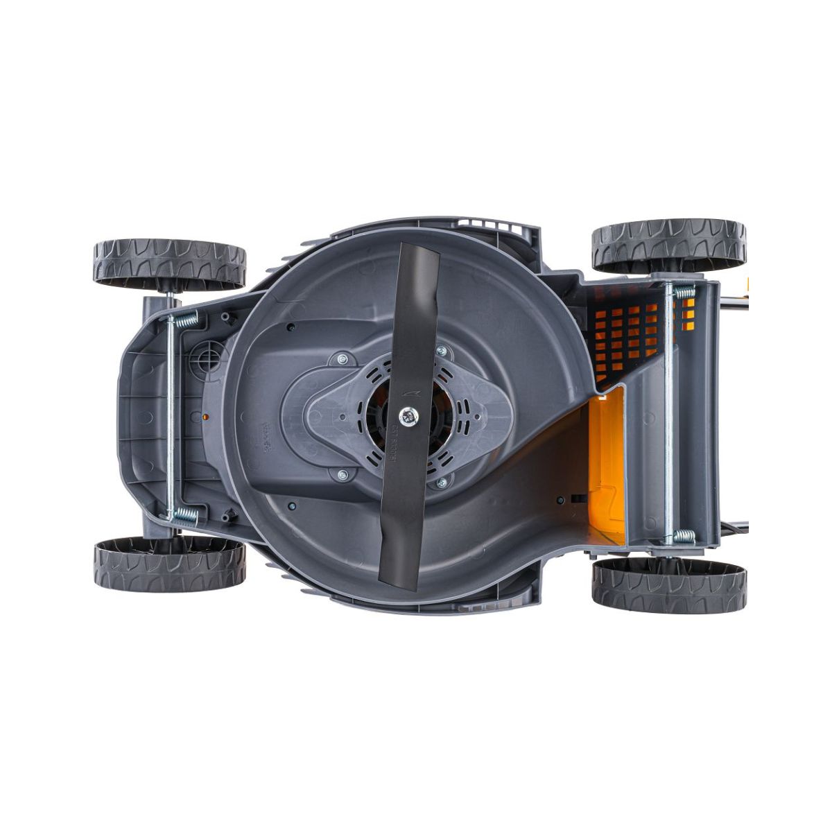 Mașină de tuns iarba electrică Powermat PM-KSE-2200MN, 2200W, 32 cm, 5, hectarul.ro