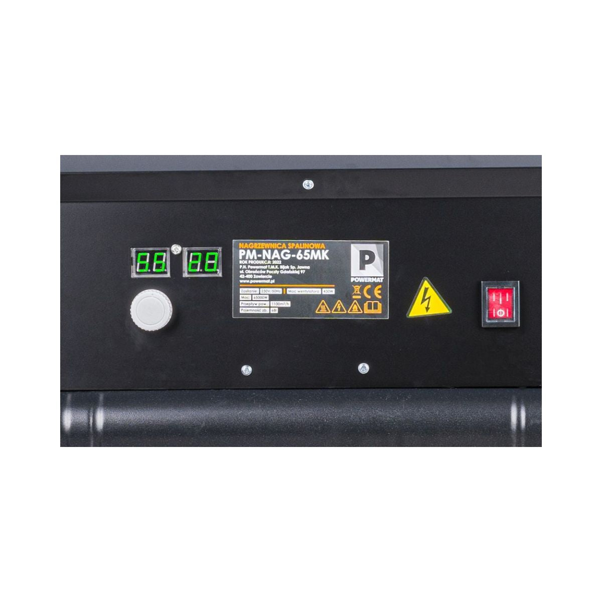 Încălzitor de ulei cu motorină/păcură ușoară Powermat PM-NAG-65MK, 65 kW, 68L, 230V