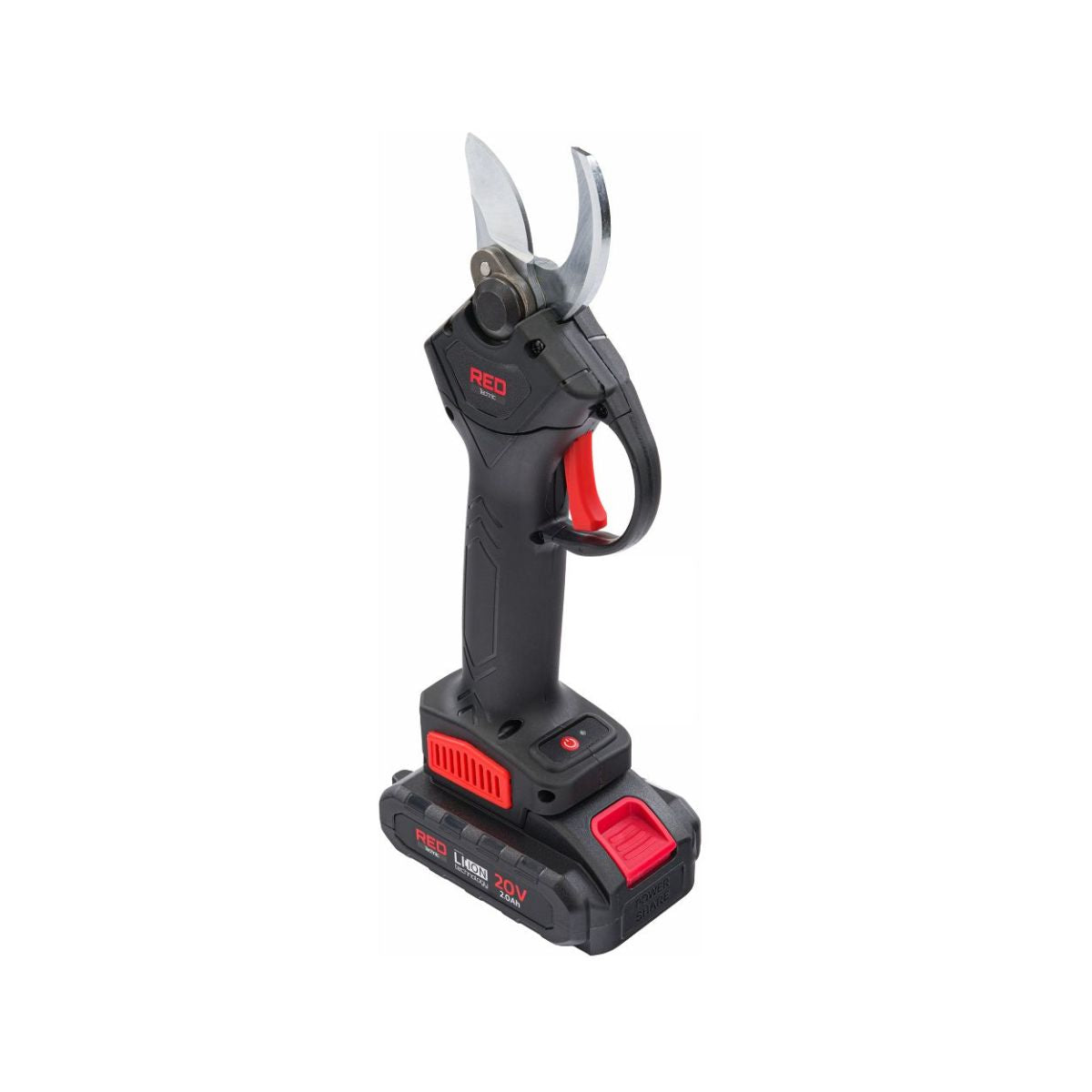 Foarfecă de grădinărit cu acumulator Red Technic RTSA0063, 20V, 30 mm, 2 baterii incluse, 3, hectarul.ro