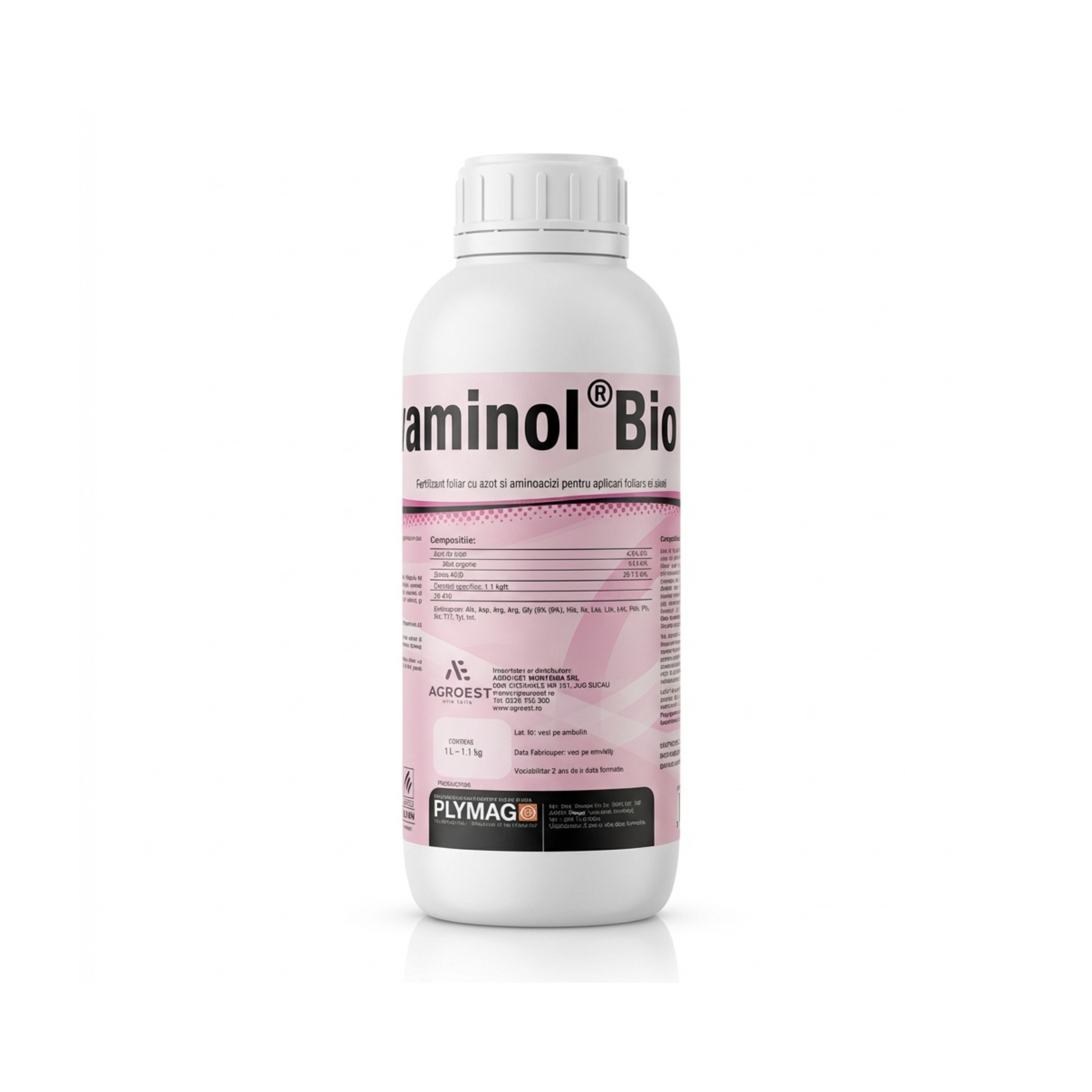 Biostimulator cu aminoacizi liberi  Plyaminol BIO SL, 0.25 litri, 1, hectarul.ro