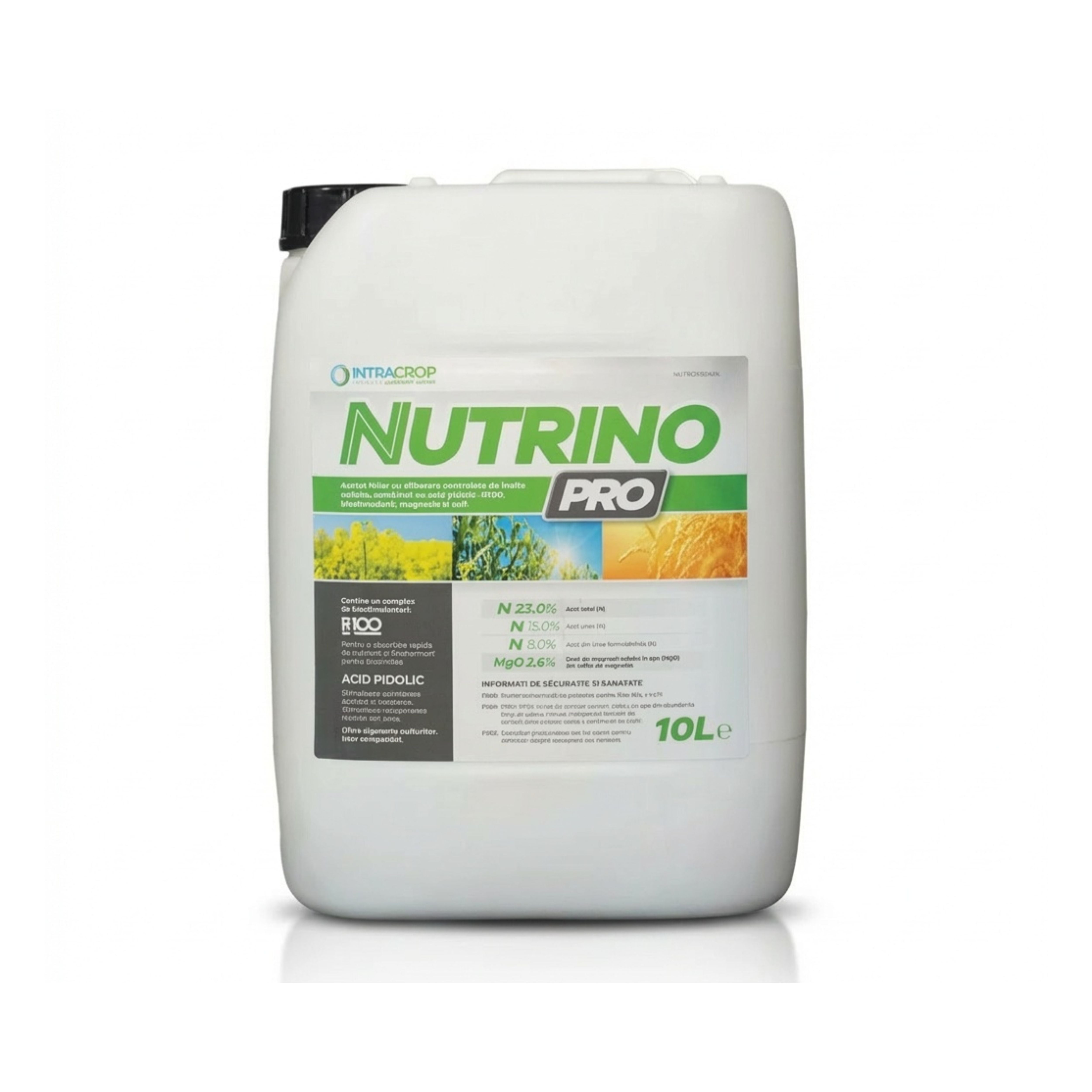 Fertilizant azot cu eliberare lenta si biostimulator Nutrino Pro, 10 L, 1, hectarul.ro