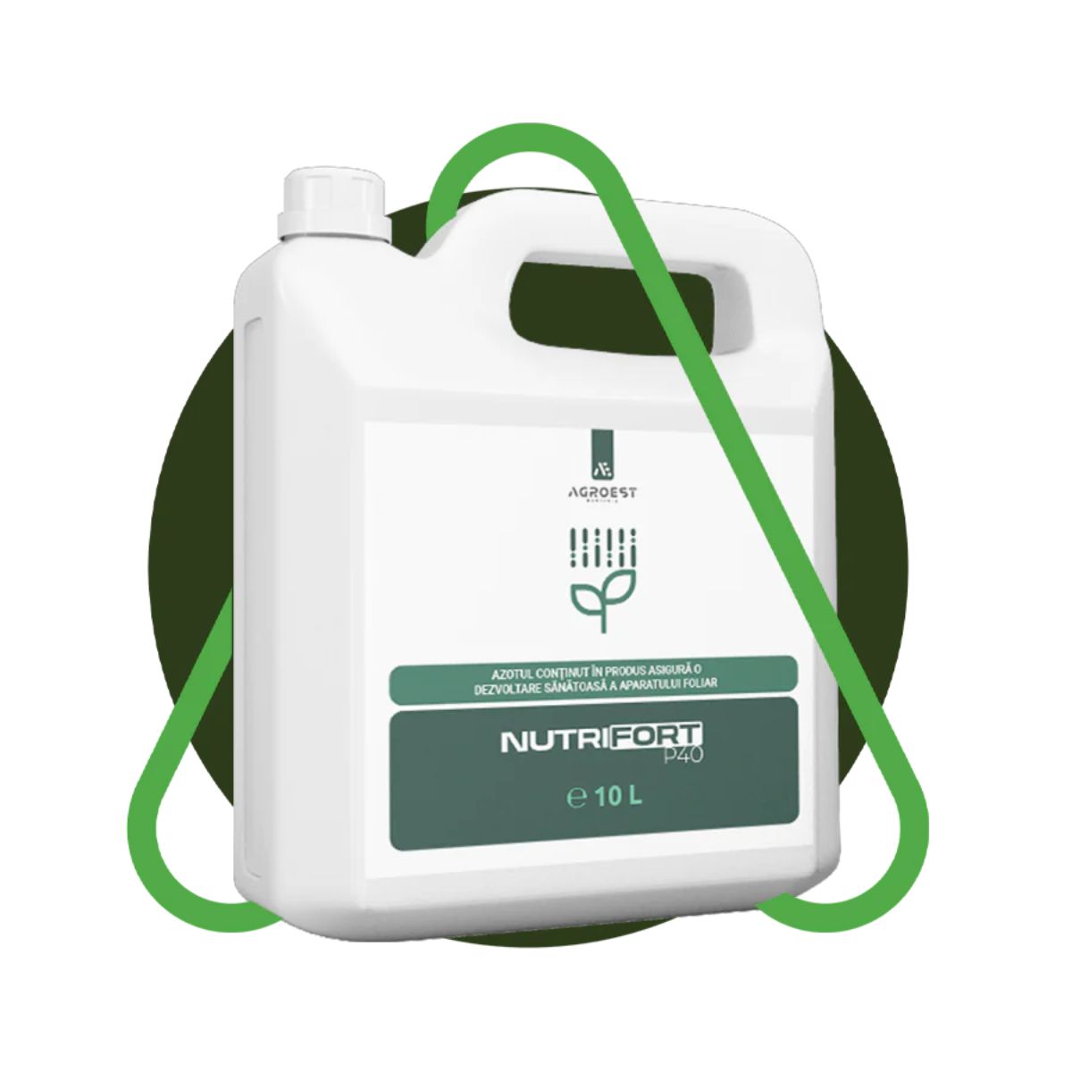 Fertilizant foliar NUTRIFORT P 40 10 litri