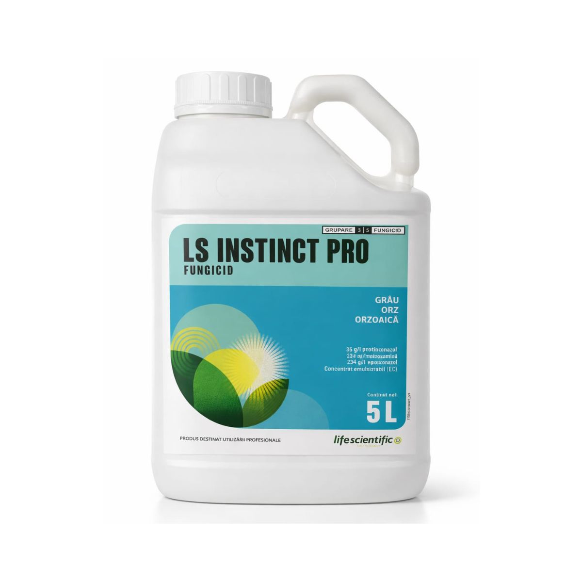 Fungicid sistemic pentru grâu și orz, LS INSTINCT PRO 5 litri