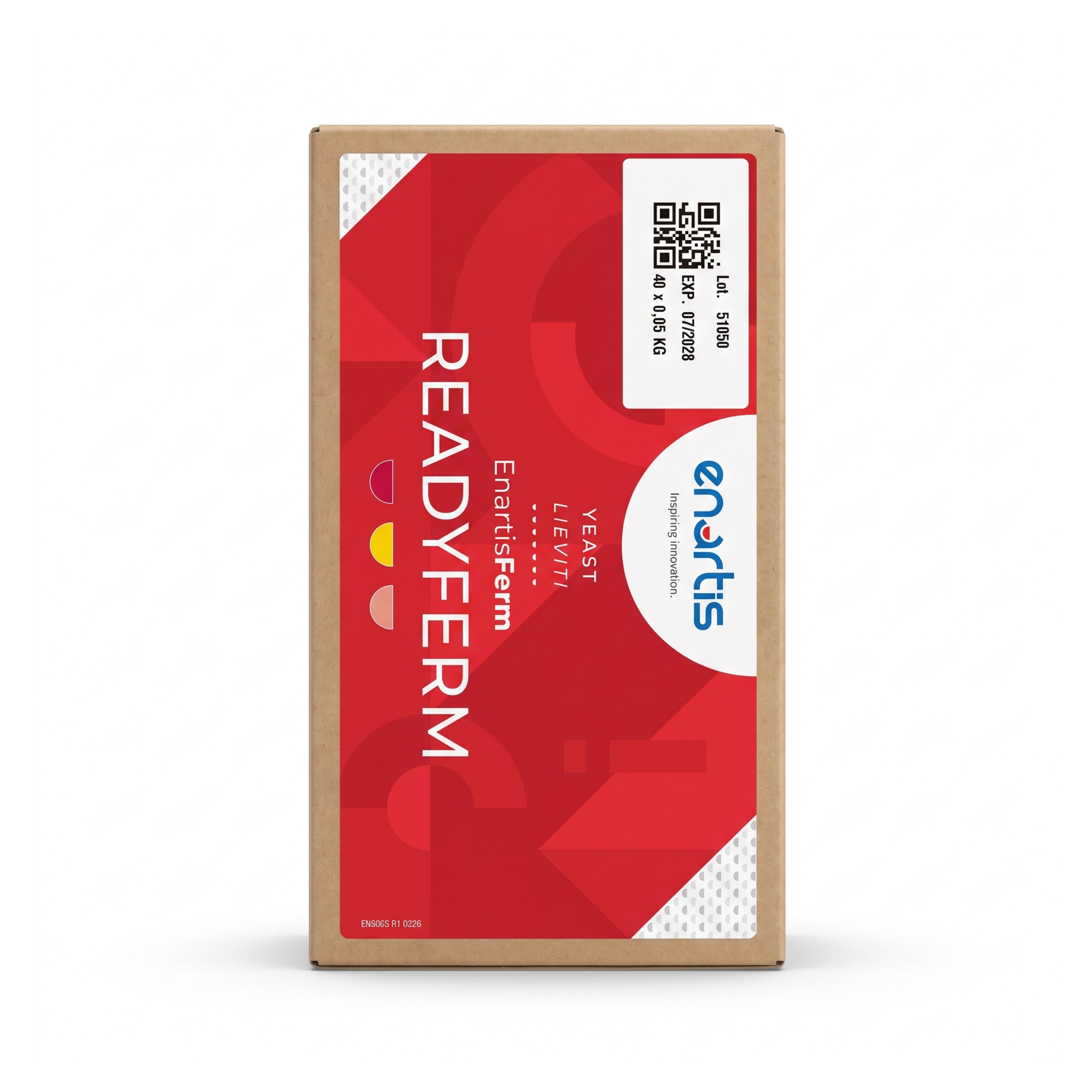 EnartisFerm READYFERM Enartis 50 g, drojdie cu activatori pentru fermentația vinului cutie, 2, hectarul.ro