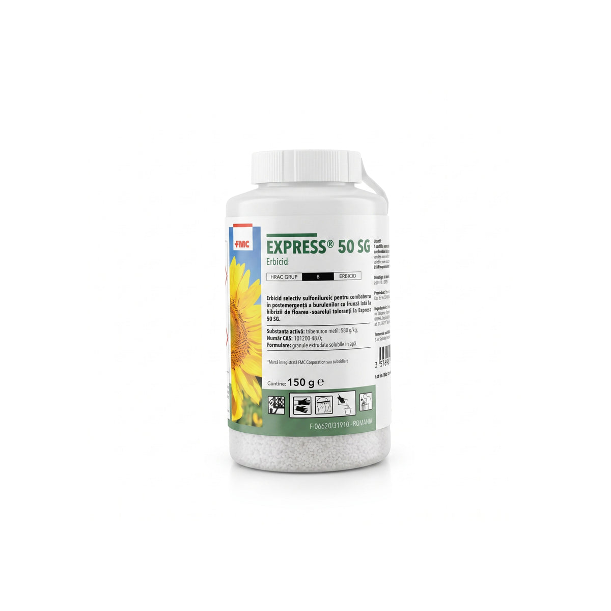 Erbicid Express 50 SG 150 g cu tribenuron-metil pentru hibrizi de floarea-soarelui toleranți Express