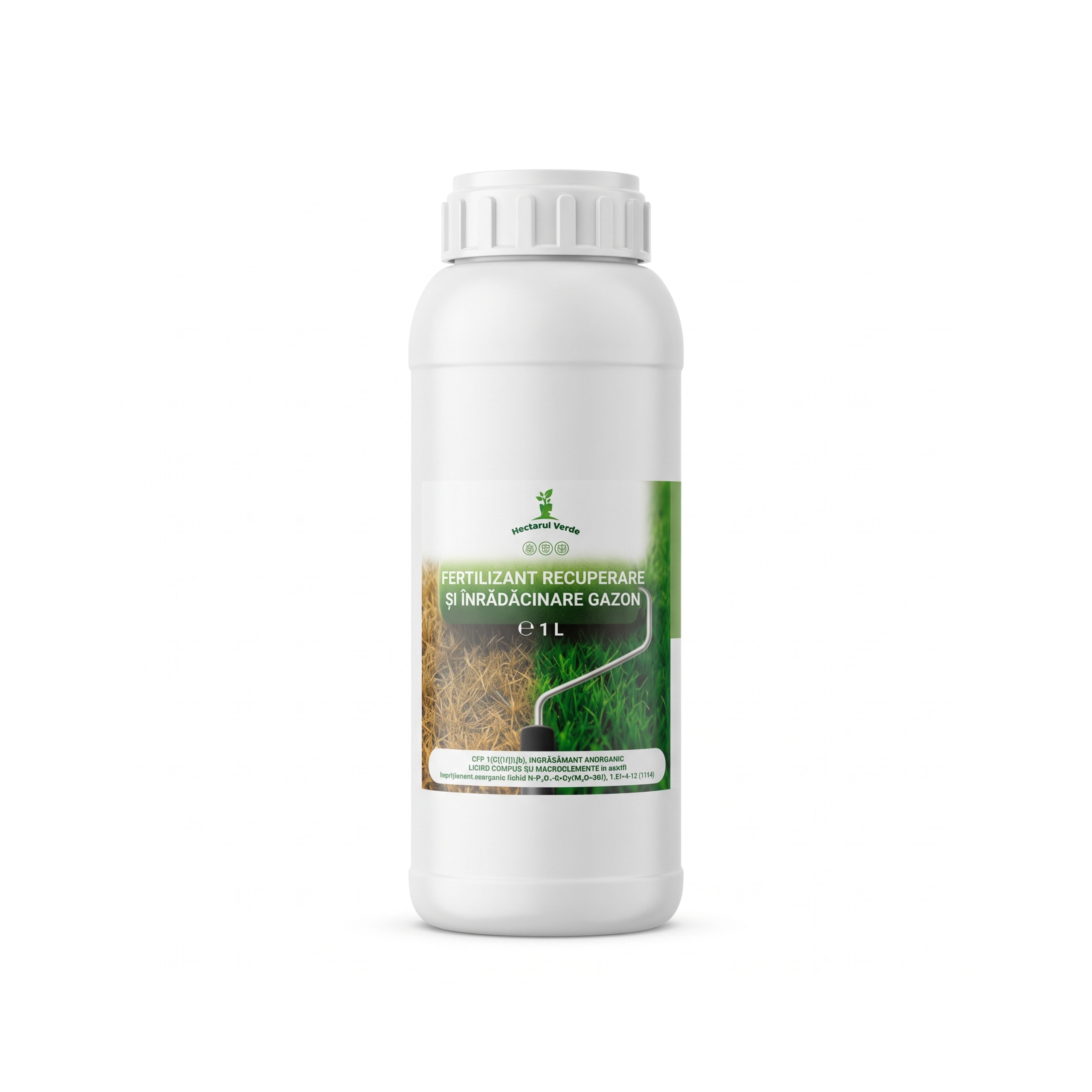 Fertilizant Recuperare și Înrădăcinare Gazon Refill 1 L NPK 1,57-4-12, 1, hectarul.ro