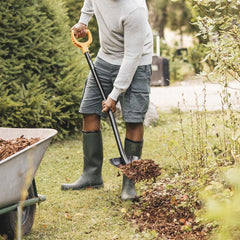 Lopata metalica maner tip "D", Solid Fiskars