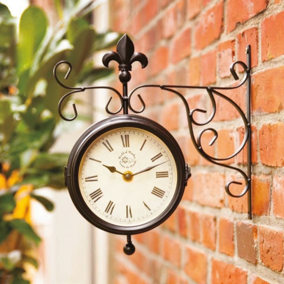 Ceas cu termometru pentru exterior Stationclock, 5, hectarul.ro