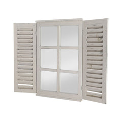 Oglinda de perete crem 39x59 cm Window with Doors Esschert Design