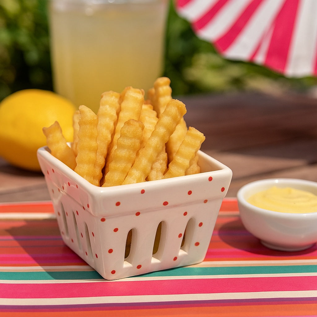 Bol de servire alb din ceramica Lilly Boltze, 2, hectarul.ro